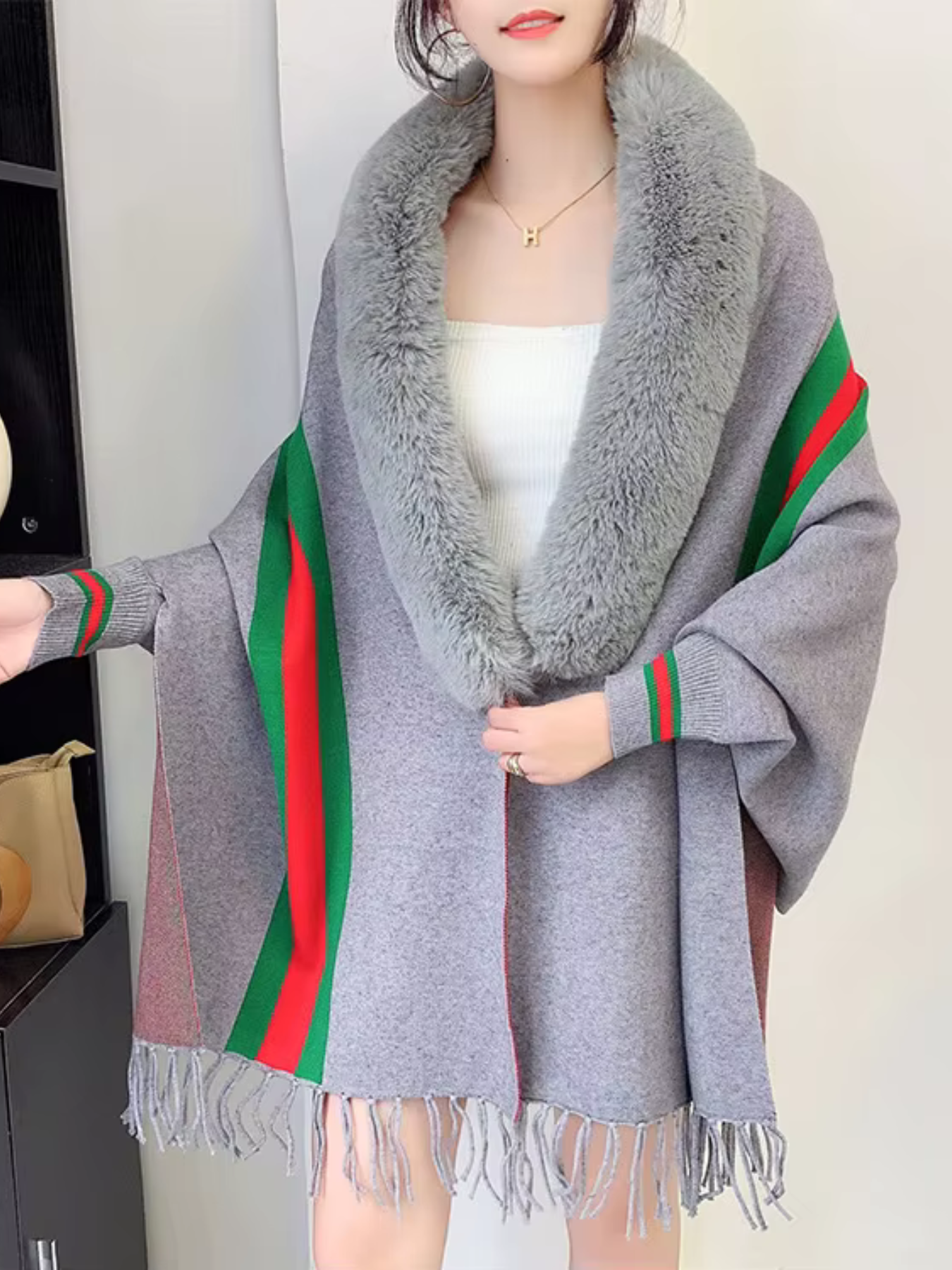 Cozy Chic Women's Poncho