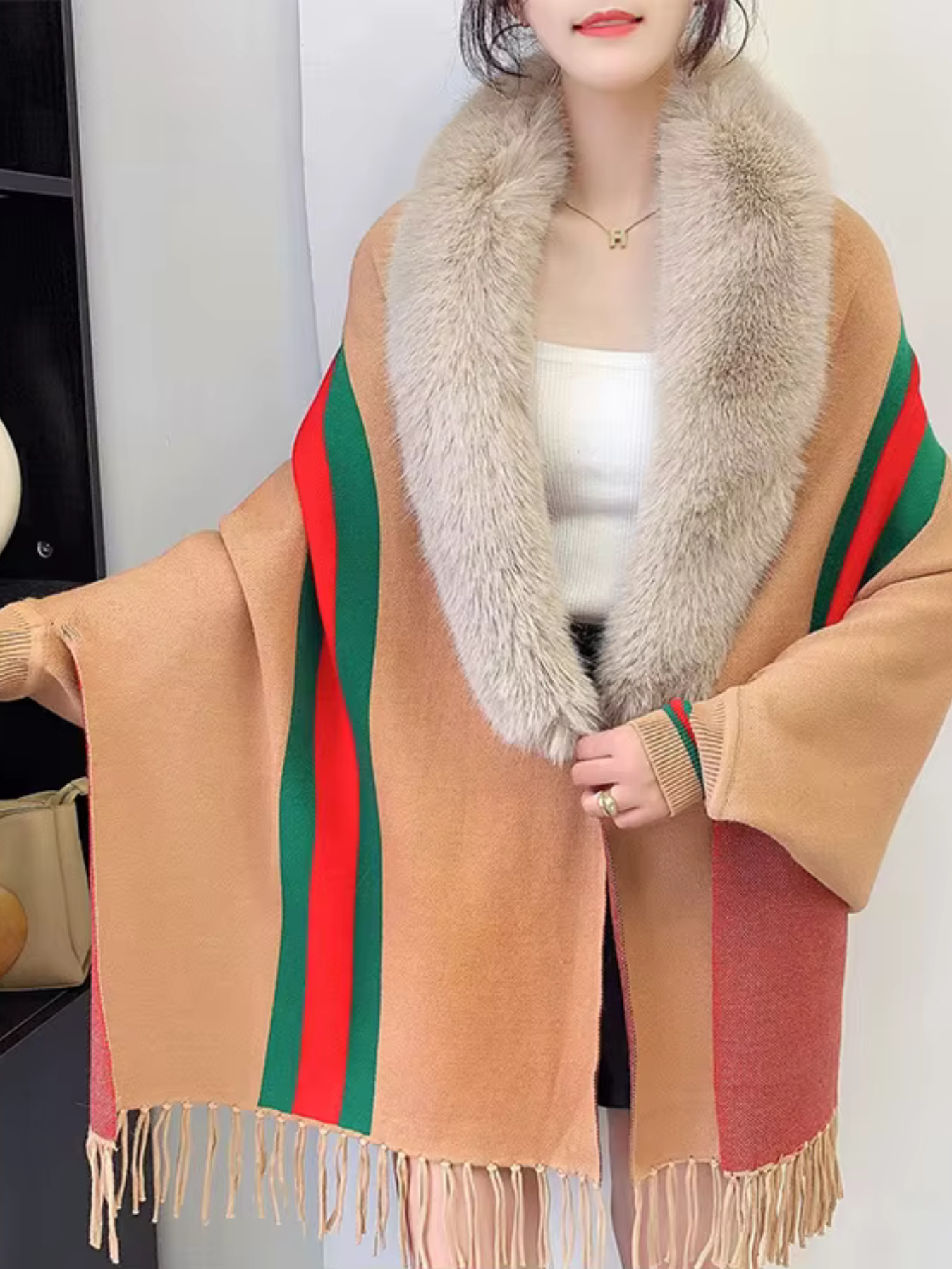 Cozy Chic Women's Poncho