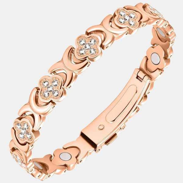 Lucky Clover Copper Bracelet