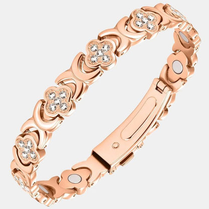 Lucky Clover Copper Bracelet