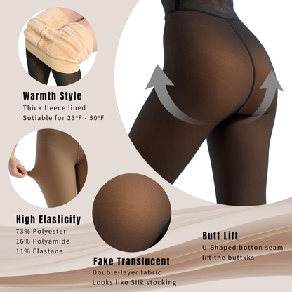 CozyCurve Plush Leggings