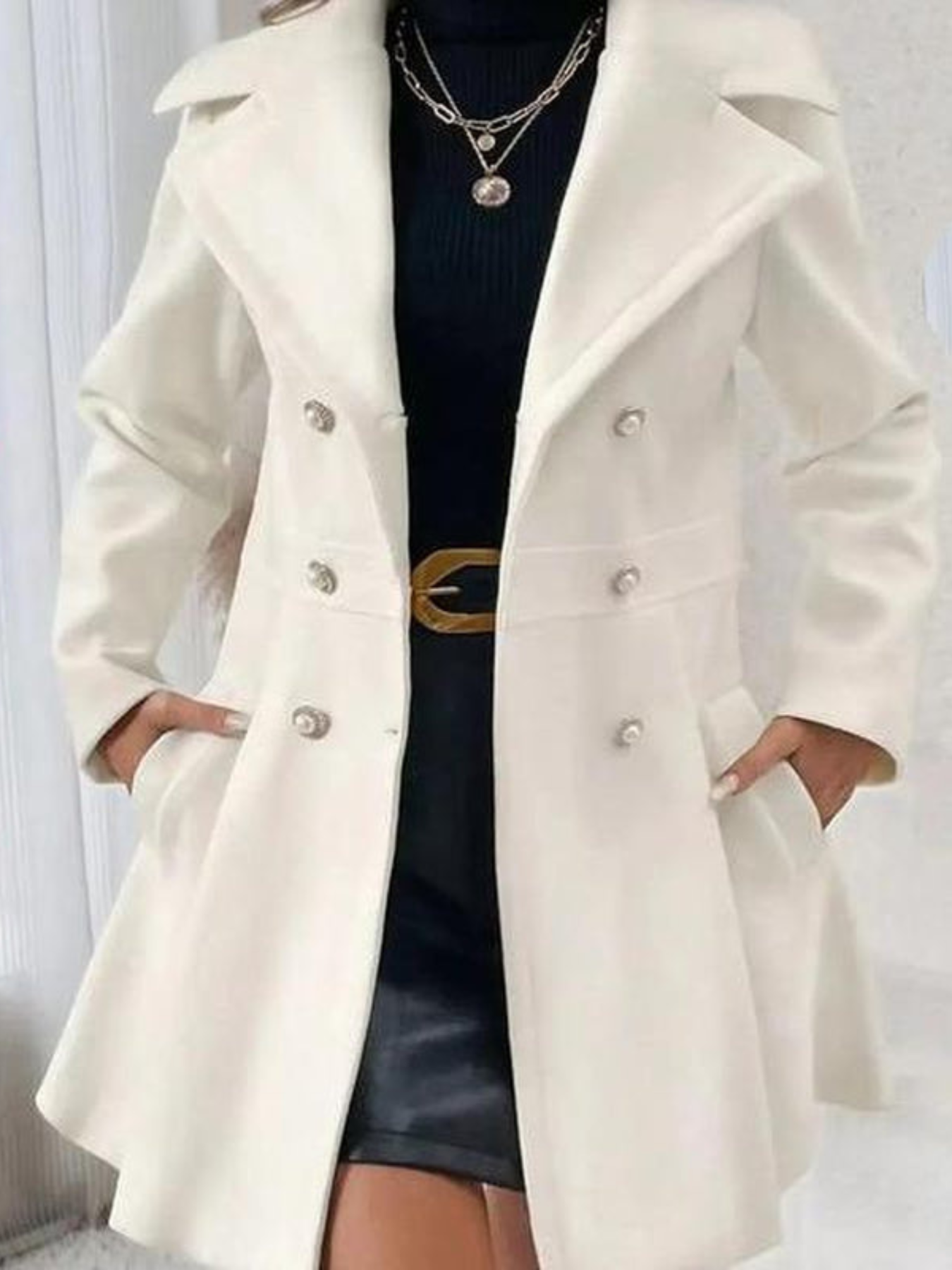 Chic Women's Winter Overcoat