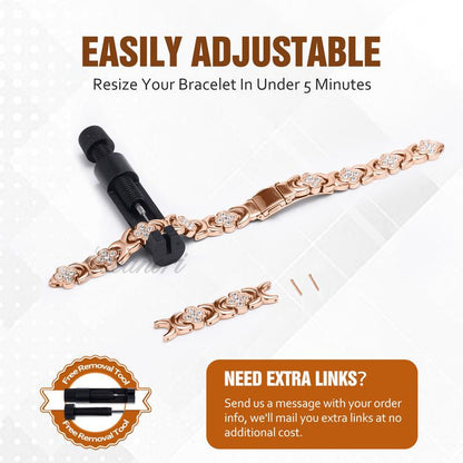 Lucky Clover Copper Bracelet